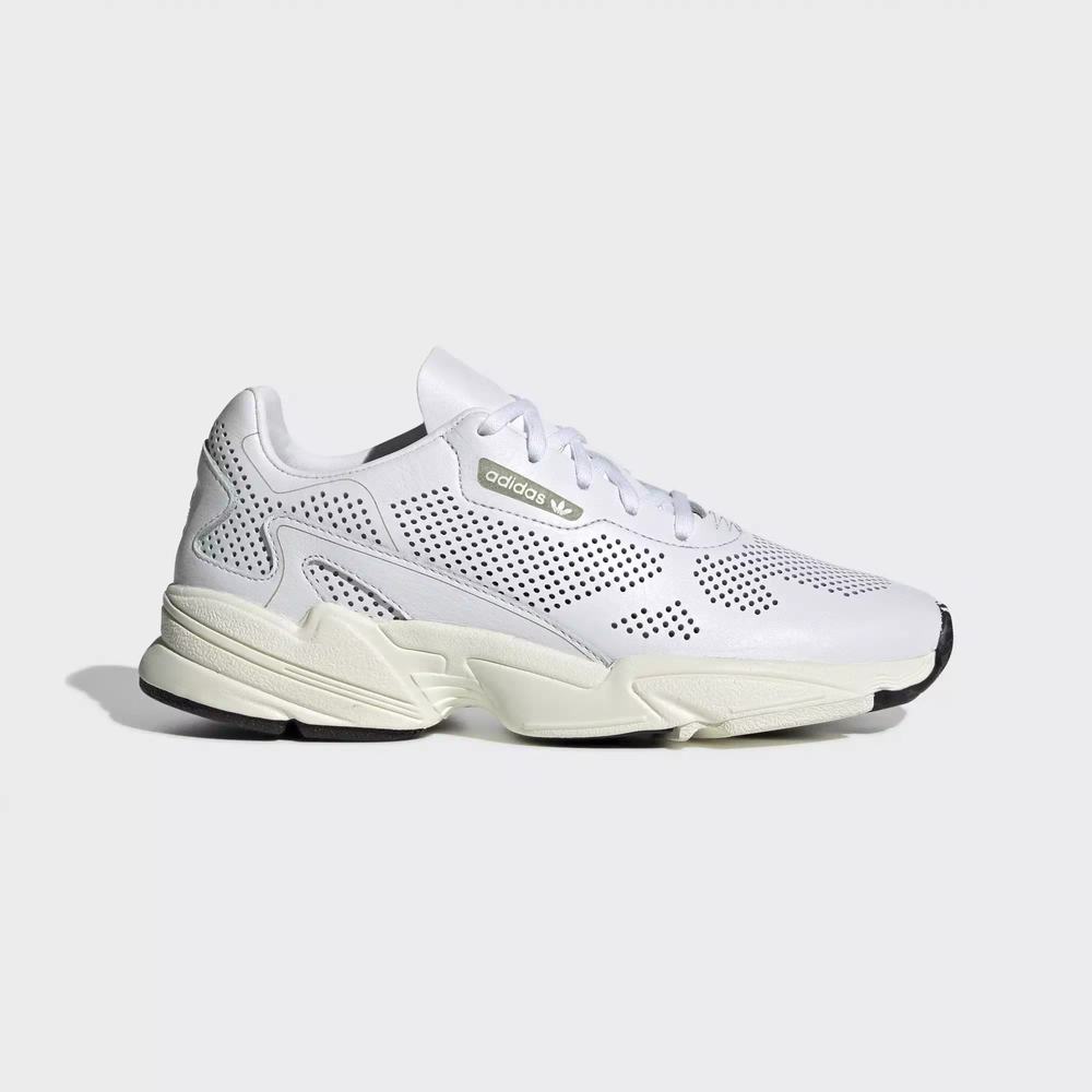 Adidas Falcon Alluxe Tenis Blancos Para Mujer (MX-87086)